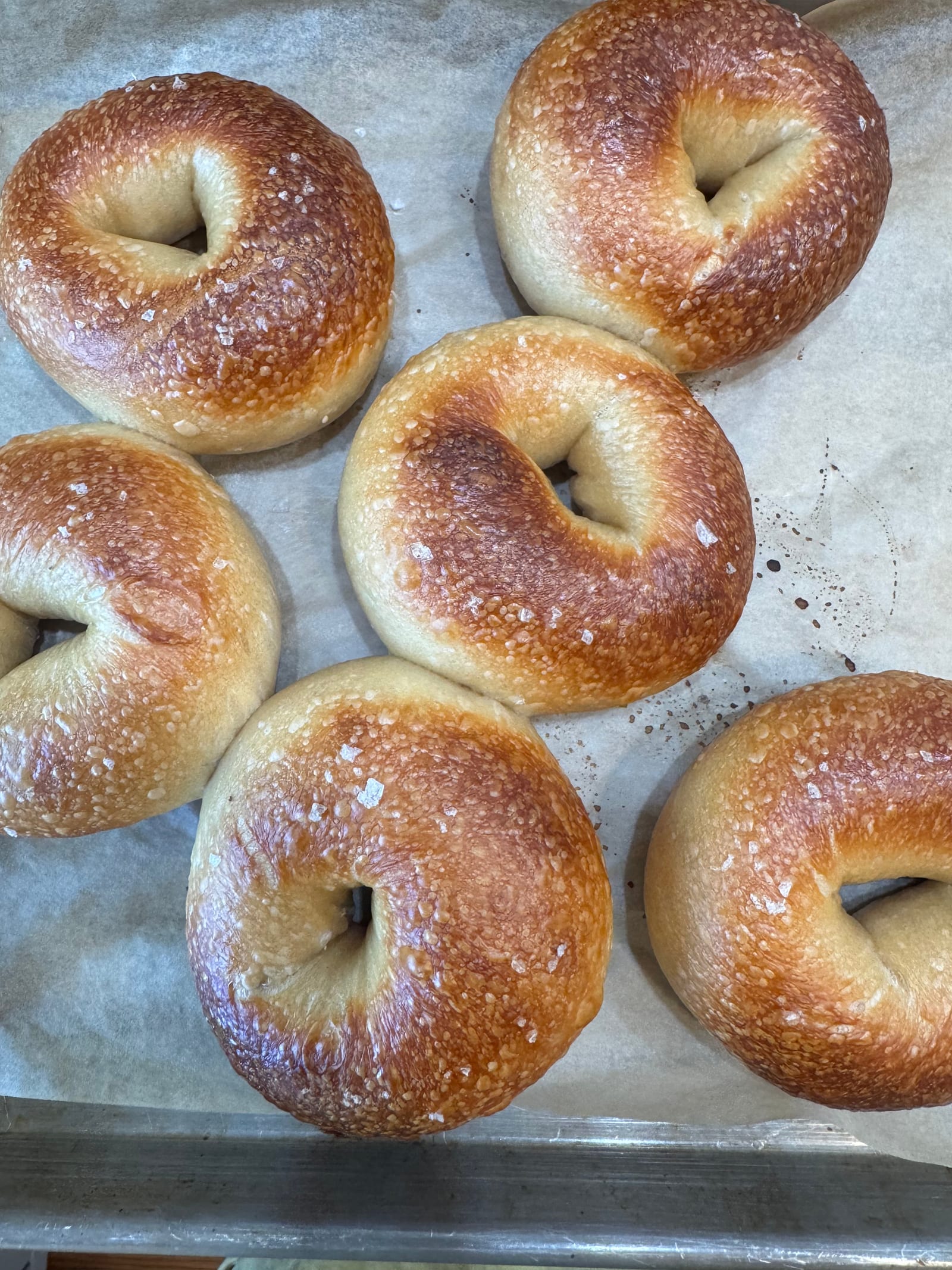 Fresh bagels